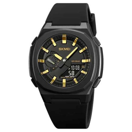 Наручний годинник SKMEI 2091BKGDBK (Black-Gold-Black) Наручний годинник SKMEI 2091BKGDBK (Black-Gold-Black)