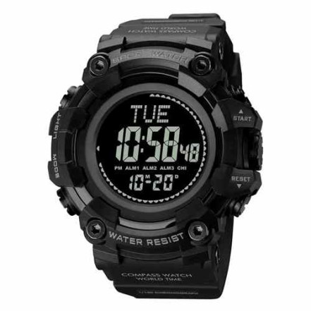 Годинник наручний SKMEI Compass 2037BK BLACK Годинник наручний SKMEI Compass 2037BK BLACK