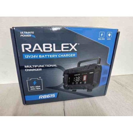 Розумна зарядка Rablex RB-615 12V/24V