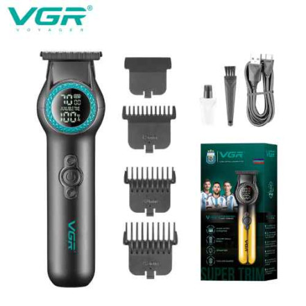 Тример с LED підсвічуванням VGR V-990 GREEN Тример с LED підсвічуванням VGR V-990 GREEN