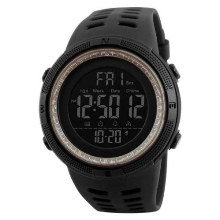 Годинник наручний SKMEI 1251BN BLACK-BROWN Годинник наручний SKMEI 1251BN BLACK-BROWN