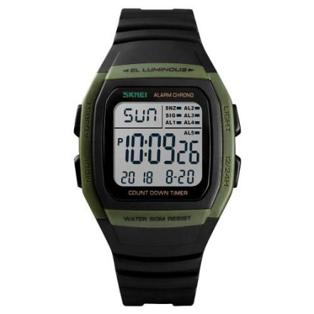 Годинник наручний SKMEI 1278AG ARMY GREEN