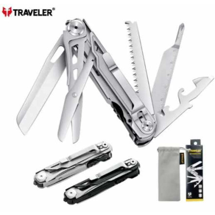 Мультитул складаний Traveler MQ-063-G Silver