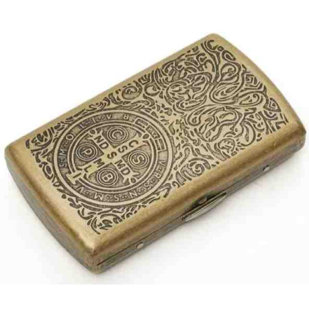 Портсигар вінтажний Saint Benedict HL-754 Портсигар вінтажний Saint Benedict HL-754