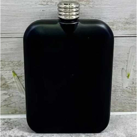 Фляга из нержавеющей стали 6 oz черная матовая FH-6B Фляга из нержавеющей стали 6 oz черная матовая FH-6B