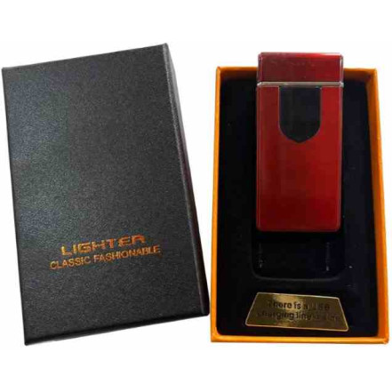 Электроимпульсная зажигалка HL-102 Red Электроимпульсная зажигалка HL-102 Red