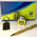 Подарунковий набір WKL-105 Ukraine Gold (запальничка, ручка, брелок) Подарунковий набір WKL-105 Ukraine Gold (запальничка, ручка, брелок)