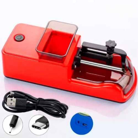 Машинка сигаретна H-017 Red (електрична)