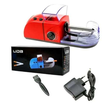 Сигаретна електромашинка Lida SY-009 Red (8 мм) Сигаретна електромашинка Lida SY-009 Red (8 мм)