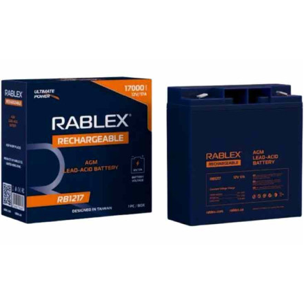 Акумулятор Rablex RB1217 12V/17Ah Акумулятор Rablex RB1217 12V/17Ah