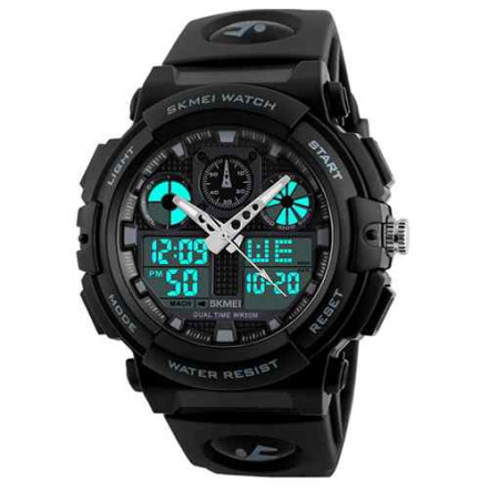 Тактичний годинник SKMEI 1270BK Black Тактичний годинник SKMEI 1270BK Black