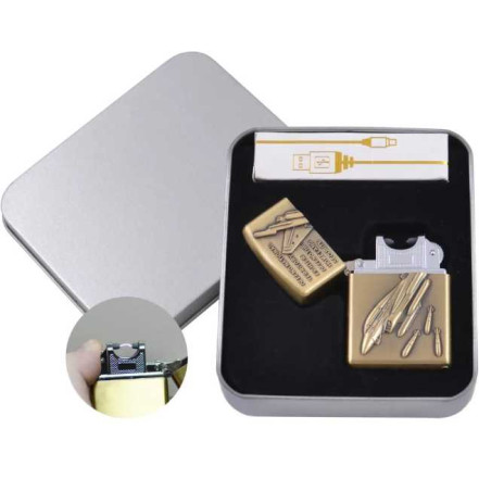 Електроімпульсна запальничка JIN LUN HL-4886-5 Стелс