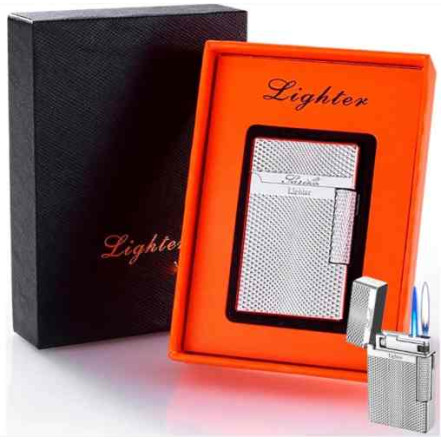 Запальничка подарункова HL-845 Silver