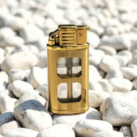 Запальничка подарункова Broad HL-799 Gold (турбо)