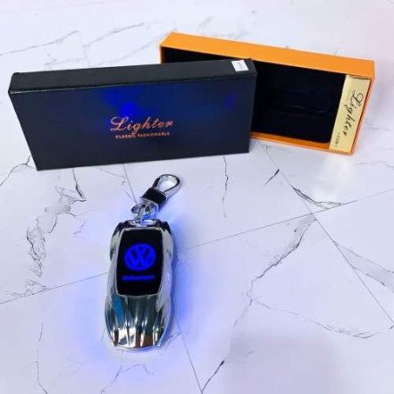 USB запальничка-брелок Volkswagen HL-859 Silver USB запальничка-брелок Volkswagen HL-859 Silver