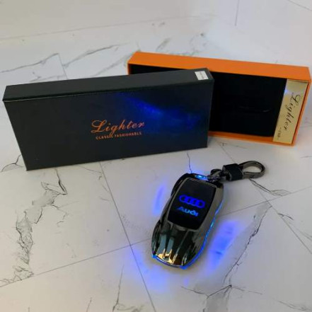 USB запальничка-брелок Audi HL-859-2 Black Ice USB запальничка-брелок Audi HL-859-2 Black Ice