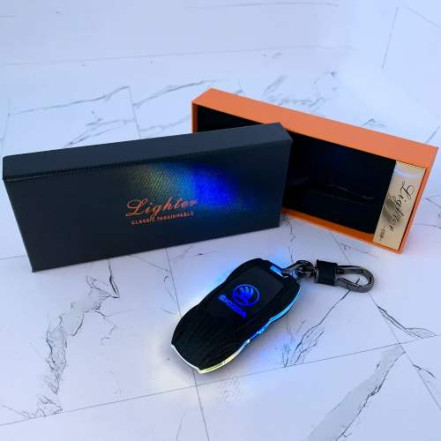 USB запальничка-брелок Škoda HL-859-3 Black-mate USB запальничка-брелок Škoda HL-859-3 Black-mate