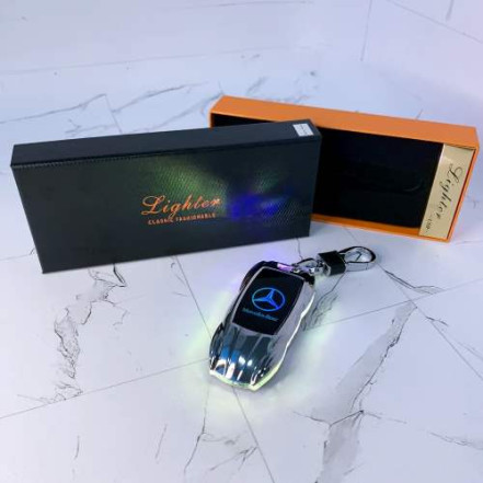 USB запальничка-брелок Mercedes-Benz HL-859-5 Silver USB запальничка-брелок Mercedes-Benz HL-859-5 Silver