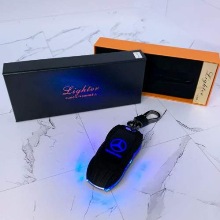 USB запальничка-брелок Mercedes-Benz HL-859-5 Black-mate USB запальничка-брелок Mercedes-Benz HL-859-5 Black-mate