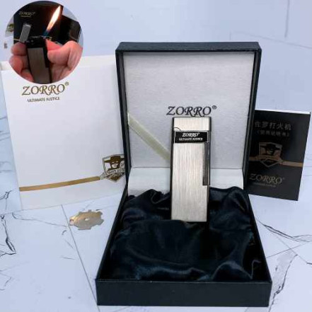 Запальничка газова ZORRO HL-858 Black Slim