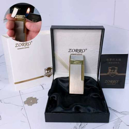 Запальничка газова ZORRO HL-858 Gold Slim