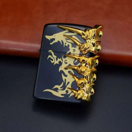 Газова запальничка Dragon claws HL-795 Black (турбо) Газова запальничка Dragon claws HL-795 Black (турбо)