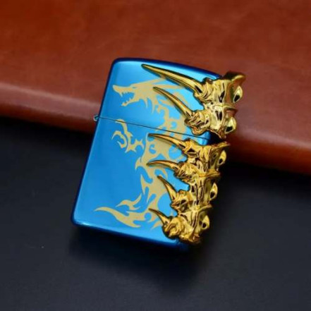 Газова запальничка Dragon claws HL-795 Blue (турбо) Газова запальничка Dragon claws HL-795 Blue (турбо)