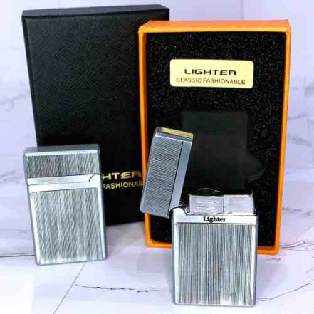 Газова запальничка Classic HL-804 Silver Газова запальничка Classic HL-804 Silver