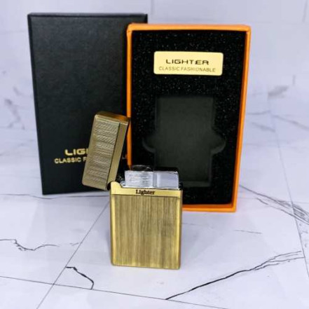 Газова запальничка Classic HL-804 Gold Газова запальничка Classic HL-804 Gold