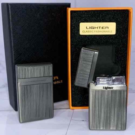 Газова запальничка Classic HL-804 Gray Газова запальничка Classic HL-804 Gray
