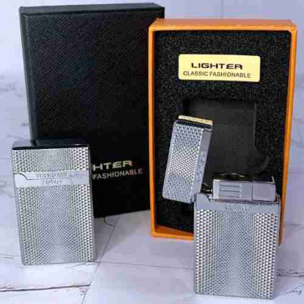Газова запальничка Classic HL-805 Silver Газова запальничка Classic HL-805 Silver