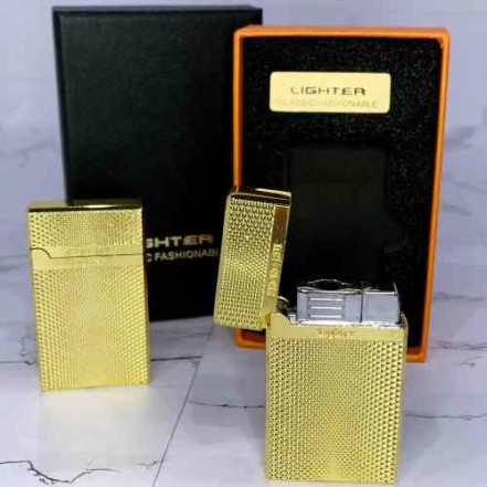 Газова запальничка Classic HL-805 Gold Газова запальничка Classic HL-805 Gold
