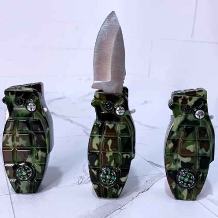 Газова запальничка 2в1 Military Multi-Tool HL-818-1 Газова запальничка 2в1 Military Multi-Tool HL-818-1