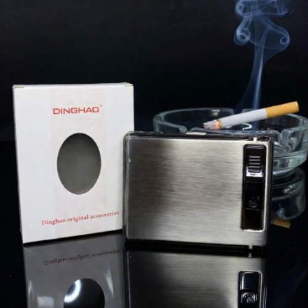 Портсигар із запальничкою Dinghao HL-789 Black