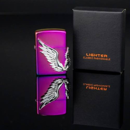 Газова запальничка Wings of Death HL-796 Rainbow