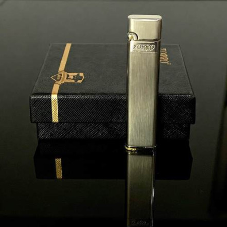 Запальничка бензинова ZORRO HL-857 Nickel Slim