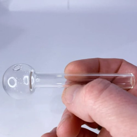 Скляна трубка Oil Pipe DK-5 10 см Скляна трубка Oil Pipe DK-5 10 см