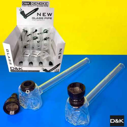 Скляна трубка D&K DK-8586 Black Darth Vader Скляна трубка D&K DK-8586 Black Darth Vader