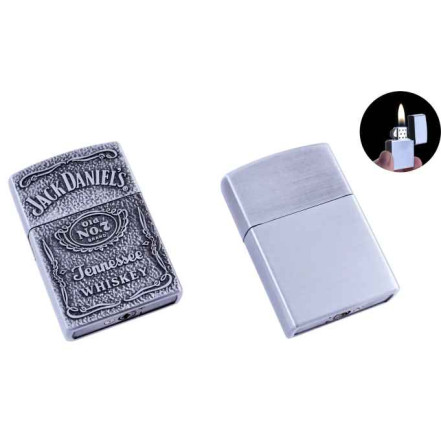 Запальничка кремнієва Jack Daniels 4901 Silver