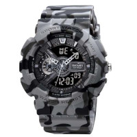 Годинник наручний SKMEI 1688CMGY CAMO GREY Годинник наручний SKMEI 1688CMGY CAMO GREY